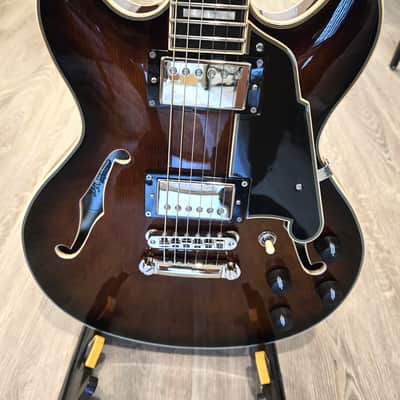 D'Angelico Premier DC Mini 2025 - Brown Burst (+ extras) image 1