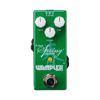 Wampler Mini Faux Spring Reverb Guitar Effects Pedal image 1