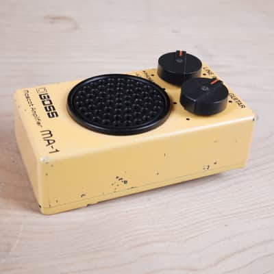 Boss MA-1 Mascot Amp 1980s Yellow Vintage Pocket Amplifier image 5