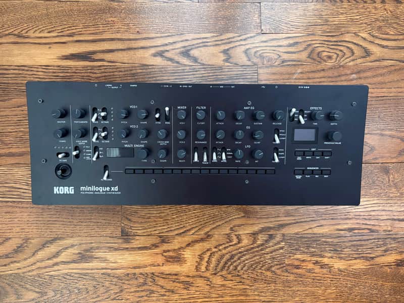 Korg Minilogue XD Module 2019 - Present - Black image 1