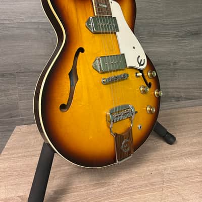 1967 Epiphone Casino E230TD Hollowbody Electric Guitar w/ Tremotone Vibrola And Case #2842 image 3