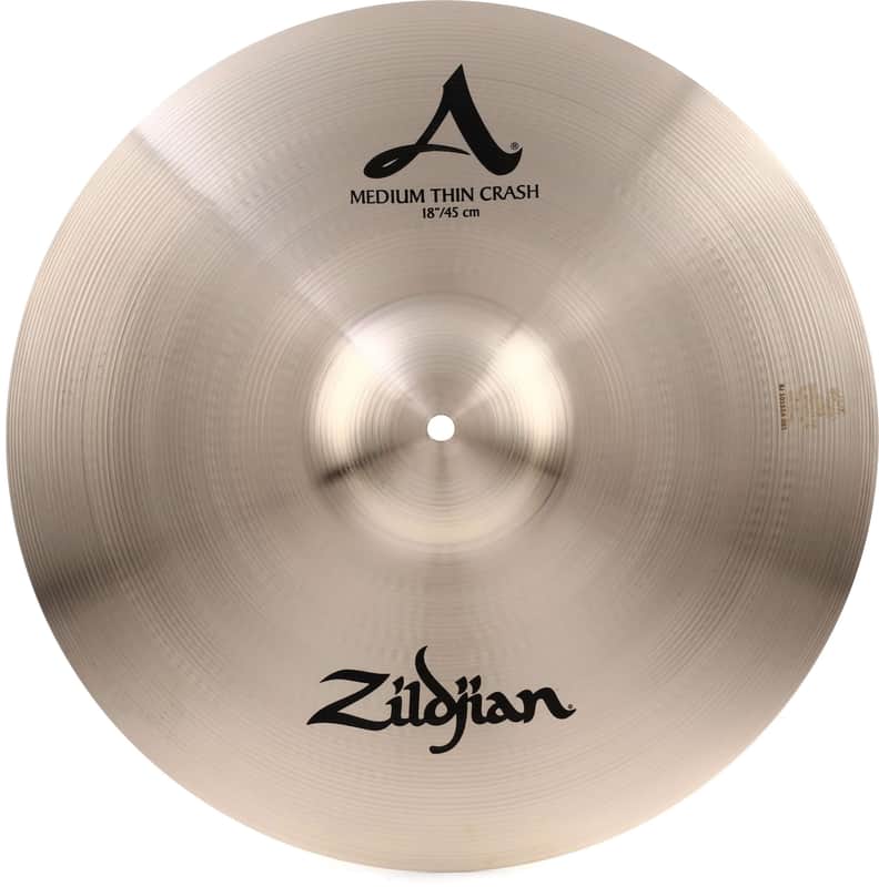 Zildjian 18" A Series Medium Thin Crash Cymbal 2013 - Present - Traditional image 1