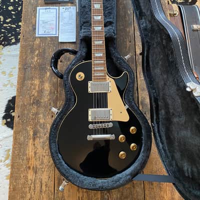 Gibson Les Paul Standard 2005 Ebony Japanese Yamano Export with Hardcase and Docs image 19