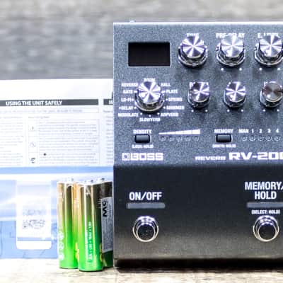 Boss RV-200 Reverb Premium BOSS Reverb Processing 12 Modes Effect Pedal w/Box image 7