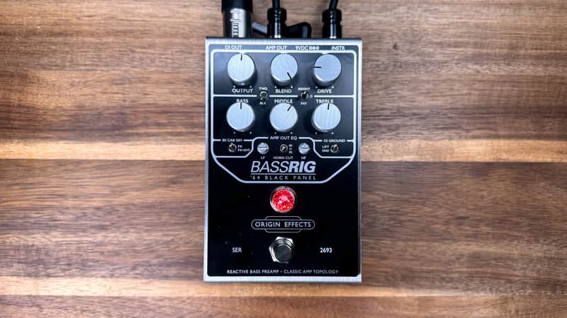 Origin Effects BASSRIG '64 Black Panel