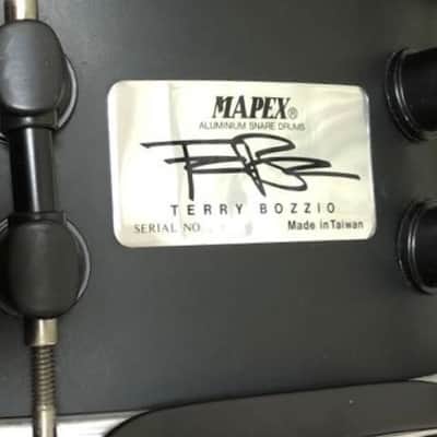 Terry Bozzio's -1990s Custom Made Mapex U.S. Maple 13-Piece Kit - Transparent Black Lacquer image 7