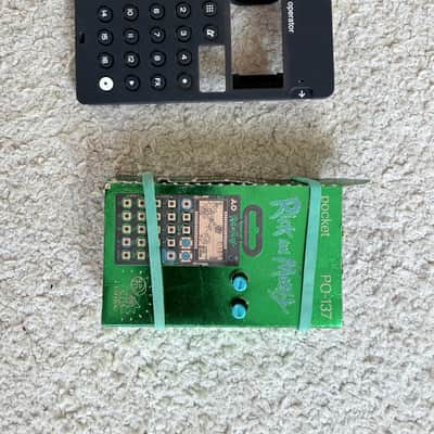 Teenage Engineering PO-137 Pocket Operator Rick & Morty Edition 2019 - Black image 5