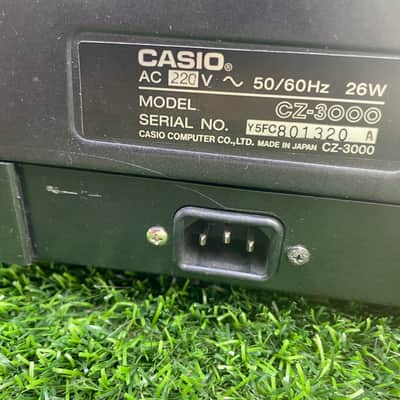 Casio CZ-3000 61-Key Synthesizer 1986 - Black image 7