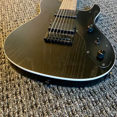 FGN Fujigen Iliad JIL72ASHDEG 2020 7-String Open Pore Black image 11