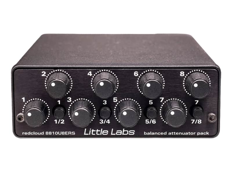 Little Labs Redcloud 8810U8ERS 8-Channel Balance Attenuator Pack image 1