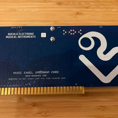 Buchla Music Easel iProgram Card 2010s - Blue image 2
