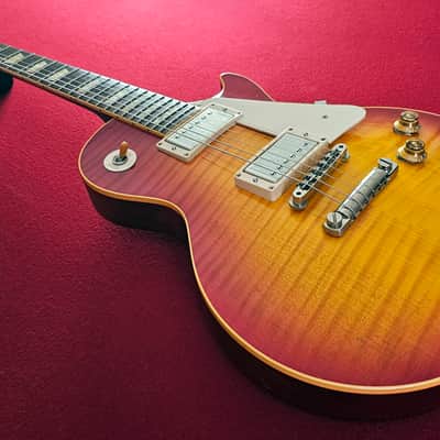 Gibson Custom Shop Custom Authentic '59 Les Paul Standard Flametop Reissue 2003 - Heritage Cherry Sunburst image 3