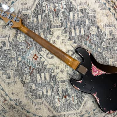 Dhatarattha DEB5 Jazz Bass 5 string - PAISLEY RELIC image 5