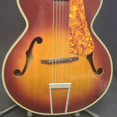 Silvertone Crest 1960s - Tobacco brown sunburst image 2