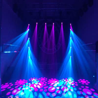 American DJ Eliminator Stealth Spot 60 Watt LED DMX Moving Head Spot Light ADJ image 6