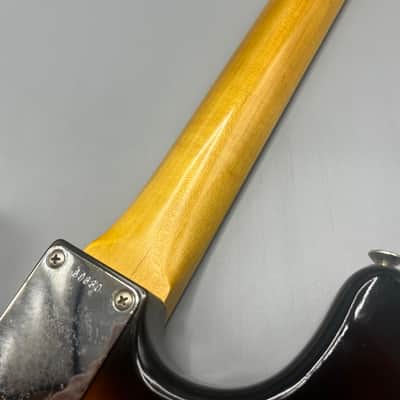 Warmoth S-Type - Three Tone Sunburst - Lightly Aged Nitro finish image 16