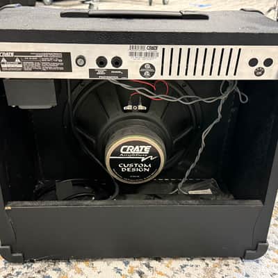 Crate MX65R 2-Channel 65-Watt 1x12" Solid State Guitar Combo 2000s - Black image 2