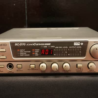 Roland ED SC-D70 Sound Canvas Polyphonic Digital Module MIDI USB - 100V image 1