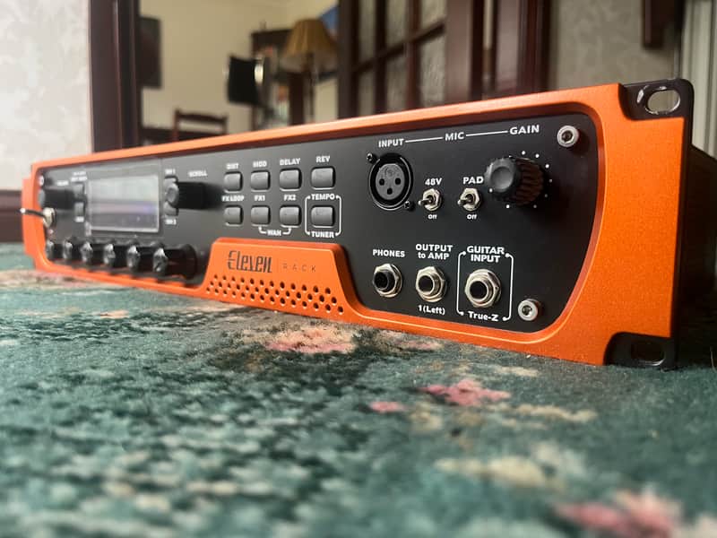 Avid Eleven Rack Guitar Multi-Effects Processor and Pro Tools