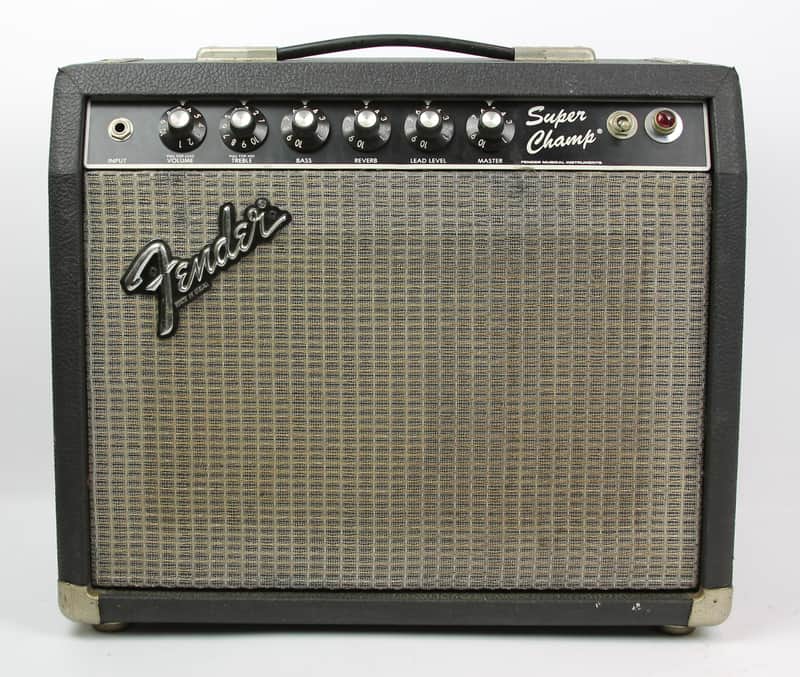 Fender Super Champ 18-Watt 1x10" Guitar Combo 1982 - 1986 image 1