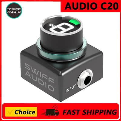 Swiff C20 Pedal Tuner for Chromatic Guitar Bass Mute Tuning,price included tax from CN to USA