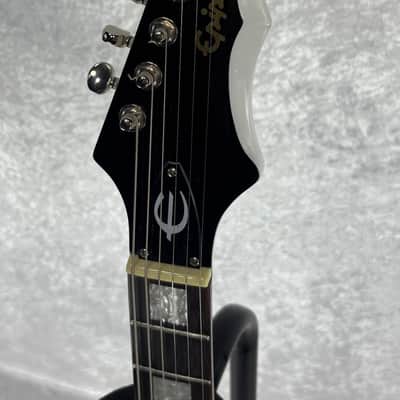 Epiphone Wilshire Custom Shop LTD guitar w/ Bigsby in white finish image 8