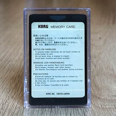 Korg DDD-5 ROM card | DFC-A01 Rock 1 image 2