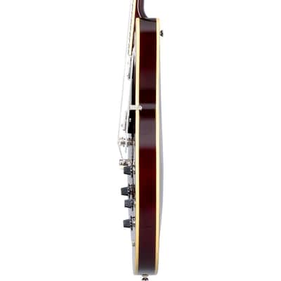 Epiphone Noel Gallagher Riviera Electric Guitar, Dark Wine Red (with Case) image 5