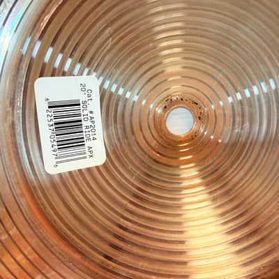 Sabian APX 20" Solid Ride Cymbal AP2014 – Discontinued High-Decibel Series 2008–2011 image 6