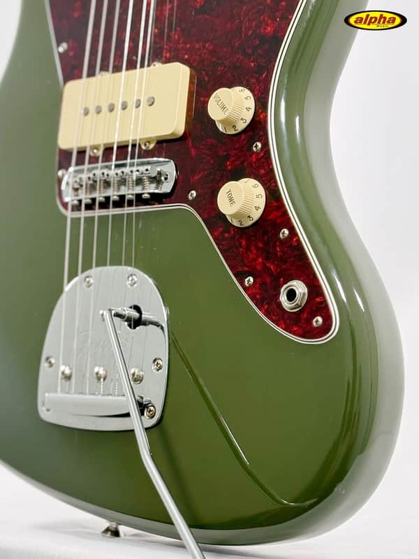 Fender Limited Edition Player Jazzmaster, Olive Green, w/bag | Reverb
