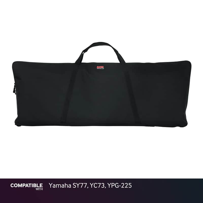 Gator Economy Keyboard Gig Bag for Yamaha SY77, YC73, YPG-225 image 1