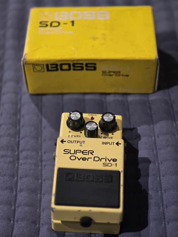Boss SD-1 June 1985 Made in Japan with Box image 1