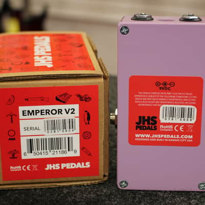 JHS Pedals Emperor V2 Chorus/Vibrato Guitar Effects Pedal w/Box image 2