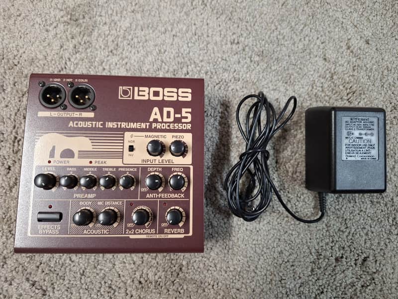 Boss AD-5 Acoustic Instrument Processor | Reverb Canada