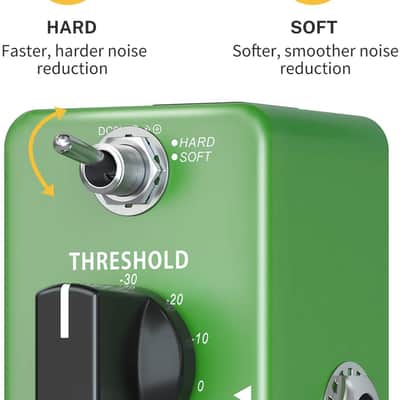 Noise Killer Guitar Effect Pedal - Noise Gate Pedal (2 Modes) image 7