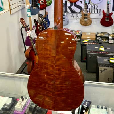 Martin 0-16NY Custom Acoustic 2012 Custom Shop 12 Fret, Engelmann Spruce Top Flamed Mahogany Back & Sides with Deluxe Case - Pre Owned image 12