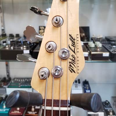 used Mike Lull P4 Bass in Fiesta Red, Very Good Condition with Gig Bag image 5