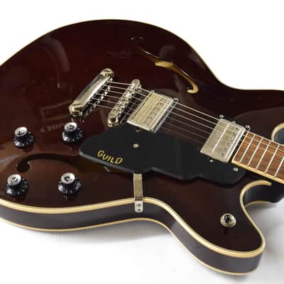 Guild Newark St. Collection Starfire I DC - Cherry Red image 4