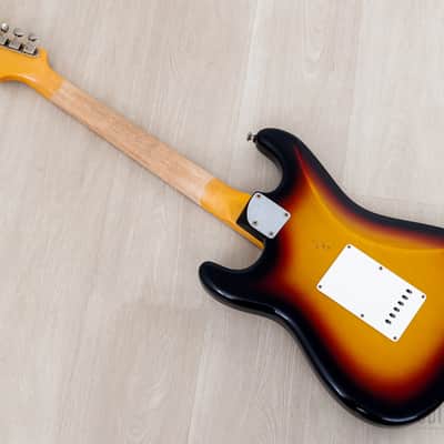 Fender Custom Shop Postmodern Stratocaster Journeyman Relic Bleached Three-Tone Sunburst image 10