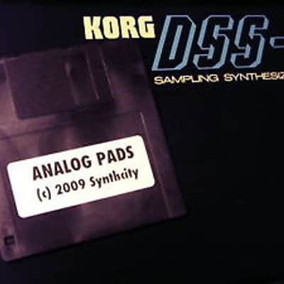 Korg DSS-1 Analog Pads Patches on Floppy Disk