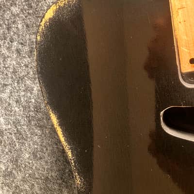 Telecaster Replacement Body Black Nitro-Cellulose finish image 6