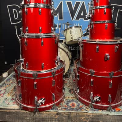 Tama - "Neil Peart-RUSH", 1980s Superstar 11-Piece Drum Set. Spectacular! image 7