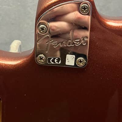 Fender Deluxe Roadhouse Stratocaster Body with Hardware Classic Copper image 8