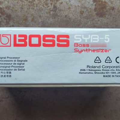 Boss SYB-5 Bass Synthesizer (Dark Grey Label - MIT) - Jul 2010 image 12