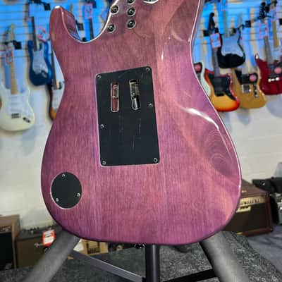 Kramer Volante Quilt HHFR Electric Guitar - Ultraviolet Burst GET PLEK'D! 978 image 7