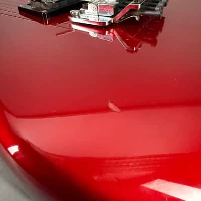 Kramer 80s Focus 1000 Made in Japan rotmetallic Floyd Rose Koffer 1984 - 1988 - rotmetallic image 13