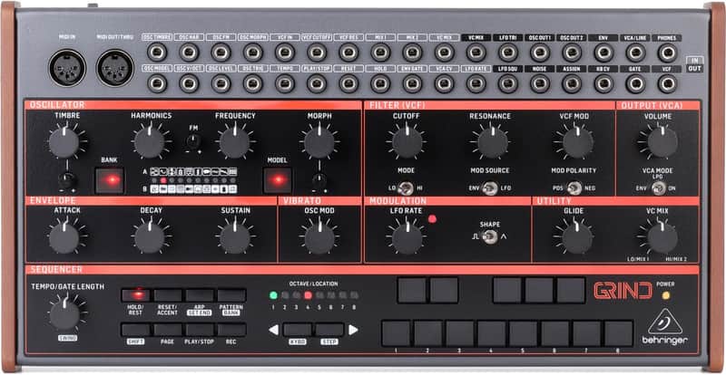 Behringer Grind Semi-modular Hybrid Multi-engine Synthesizer image 1