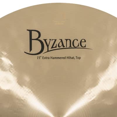 Meinl B15EHH Byzance Traditional Extra Hammered HiHat 15" - HiHat image 7