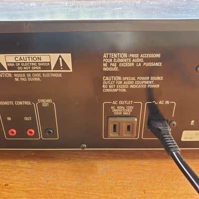 Technics RS-TR155 1990 - Black image 13