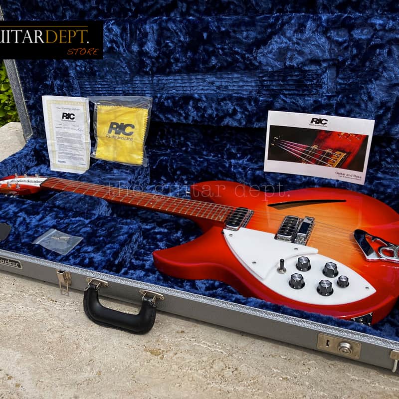 2018 Rickenbacker 330 L Fireglo